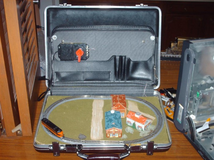 Railroad in a briefcase